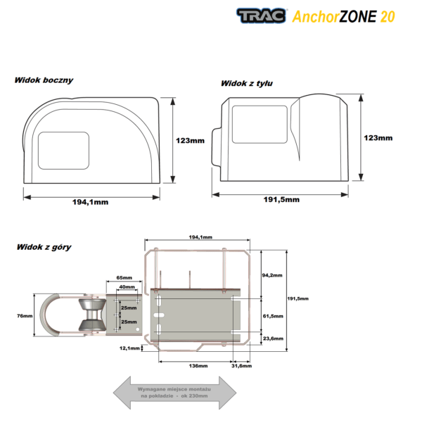 TRAC Anchor ZONE 20
