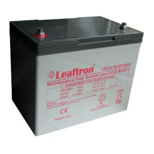 Akumulator Leaftron LTC12-75 (12V-75Ah)